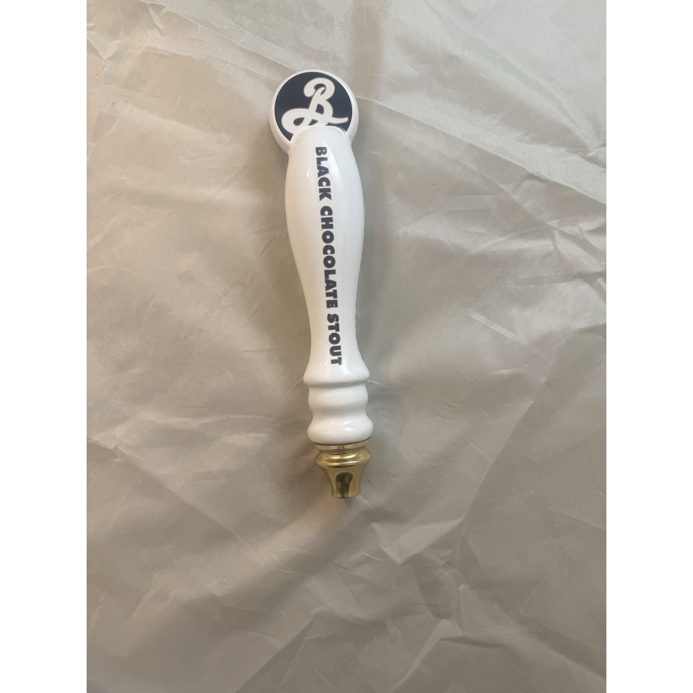 Brooklyn Brewery Black Chocolate Stout 12.5" Porcelain Beer Tap Handle